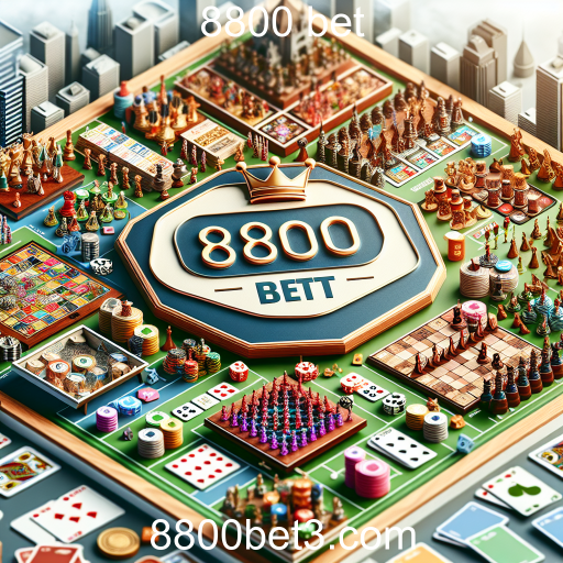 Explorando os Jogos de Mesa no 8800 Bet: Uma Aventura Clássica